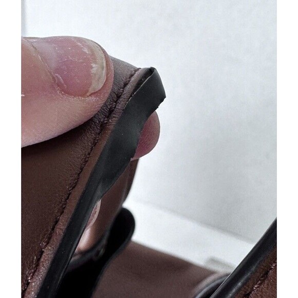 Michael Kors Brown Leather Tote Bag - Picture 12 of 12